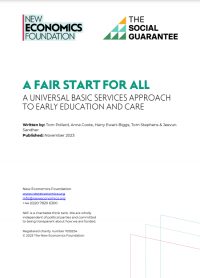 A fair start for all