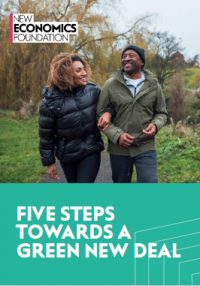 Five steps towards a Green New Deal