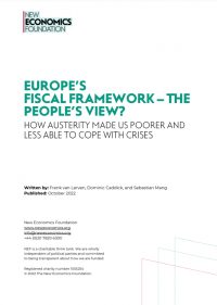 Europe's fiscal framework – the people's view?