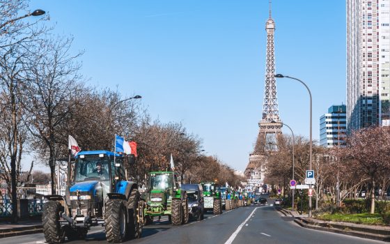 Flights, farmers and food