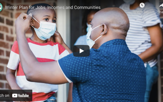 Winter Plan for Jobs, Incomes and Communities